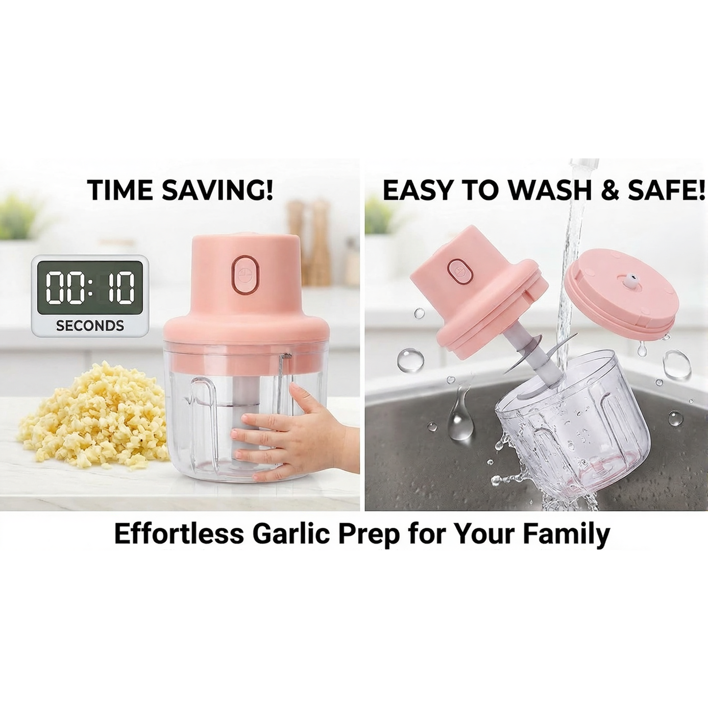 Electric Mini Garlic Chopper