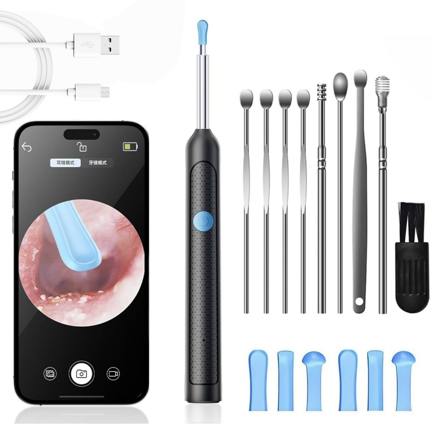 Smart Camera Ear Cleaning Kit